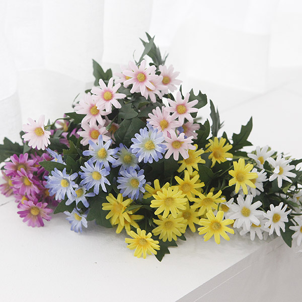 제이킨 데이지 들꽃 조화 5color 플라워 꽃장식 인테리어 인스타 촬영 소품