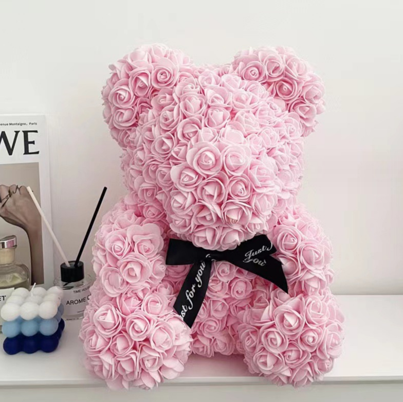 제이킨 장미 꽃 곰돌이 곰인형 로즈 플라워 여자친구 여친 기념일 선물